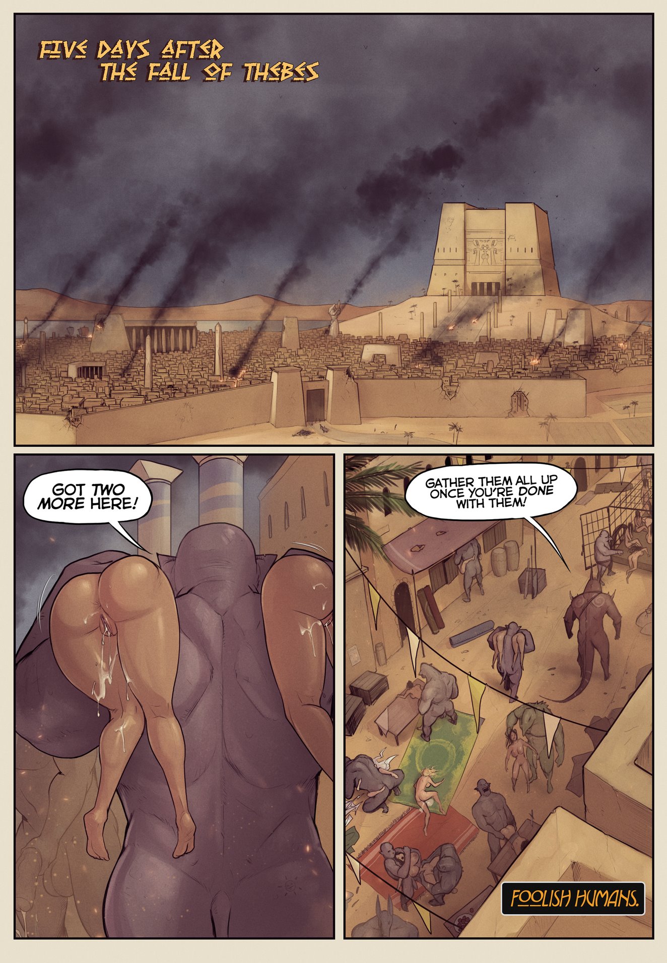 Tales of Opala Chapter One In the Shadow of Anubis Chapter 3 - Porn Comics