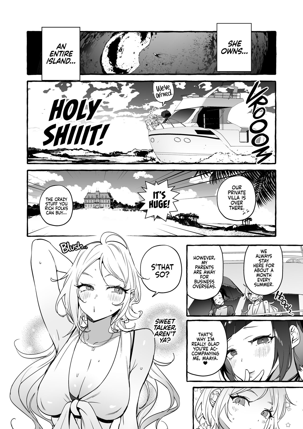 Futanarisan to Nonkesan Vacance Hen Straight Girl Meets Futa Vacation Arc -  Hentai Manga