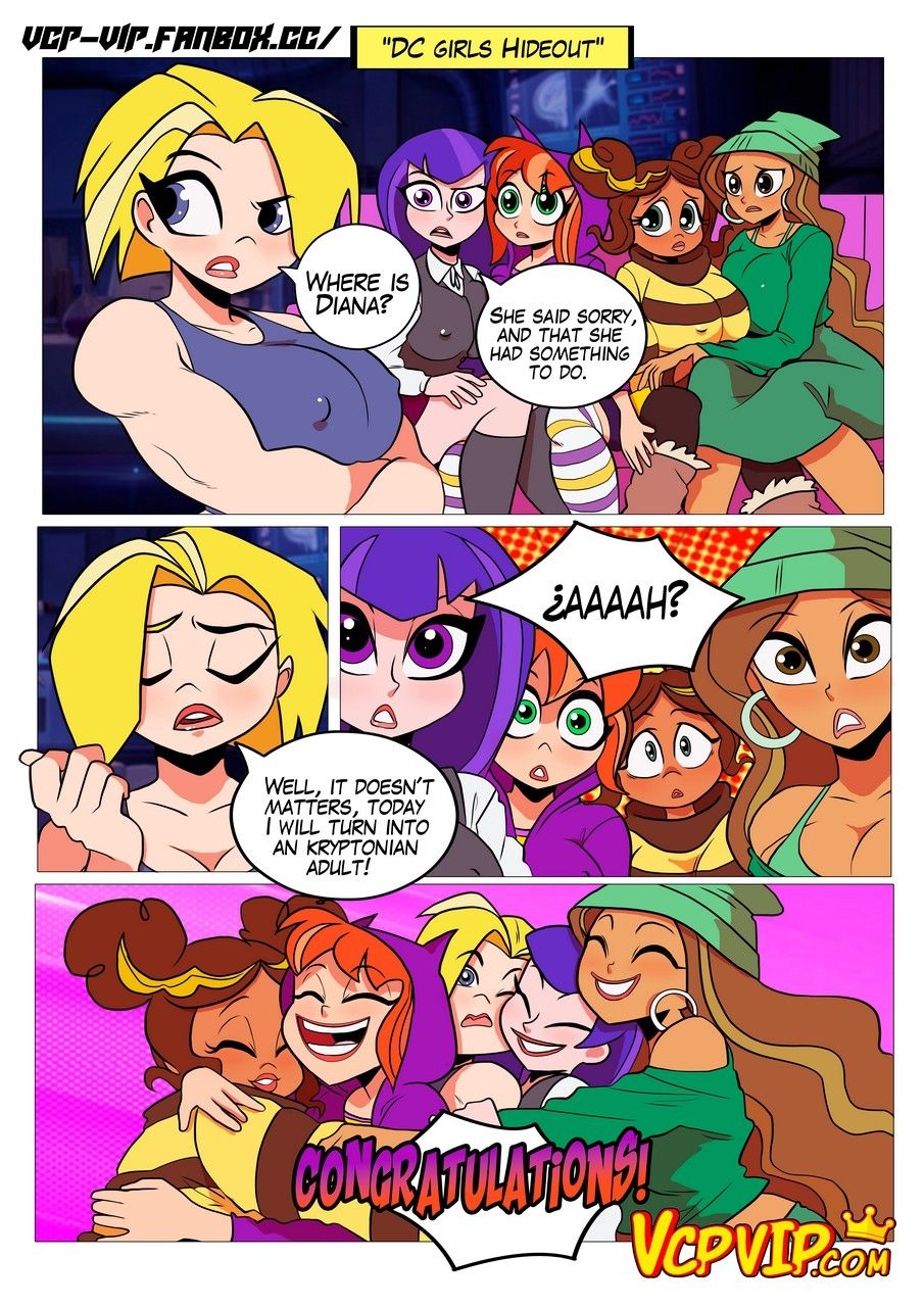 Hentai Lesbian Heat - Super Girl in Heat - Porn Comics