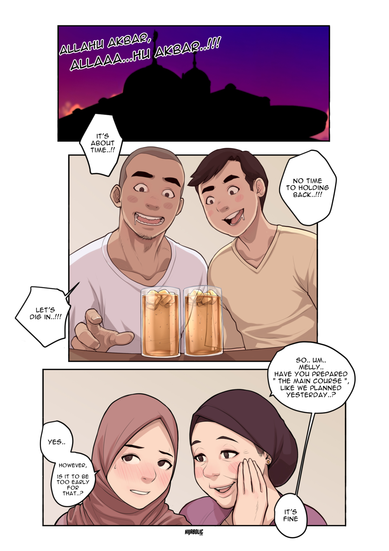Breaking the last fast - Porn Comics