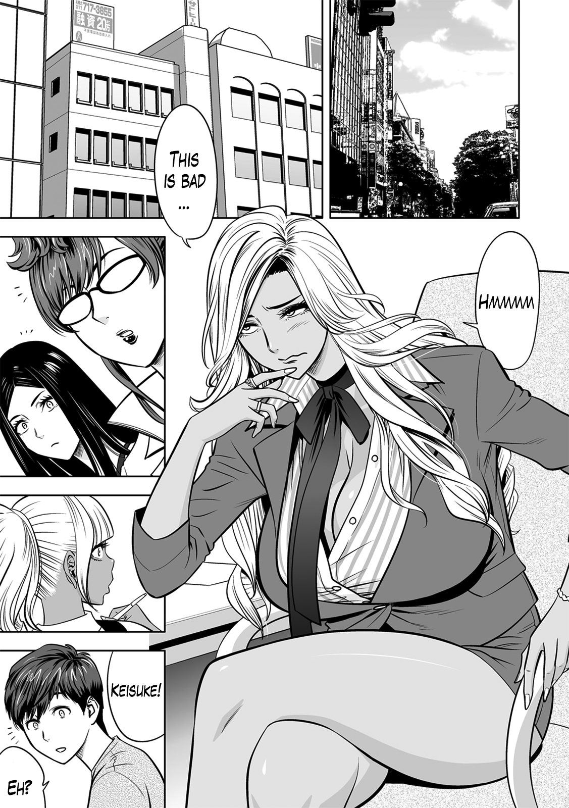 Gal Ane Shachou to Harem Office ~SEX wa Gyoumu ni Fukumimasu ka~ Chapter 4  - Hentai Manga