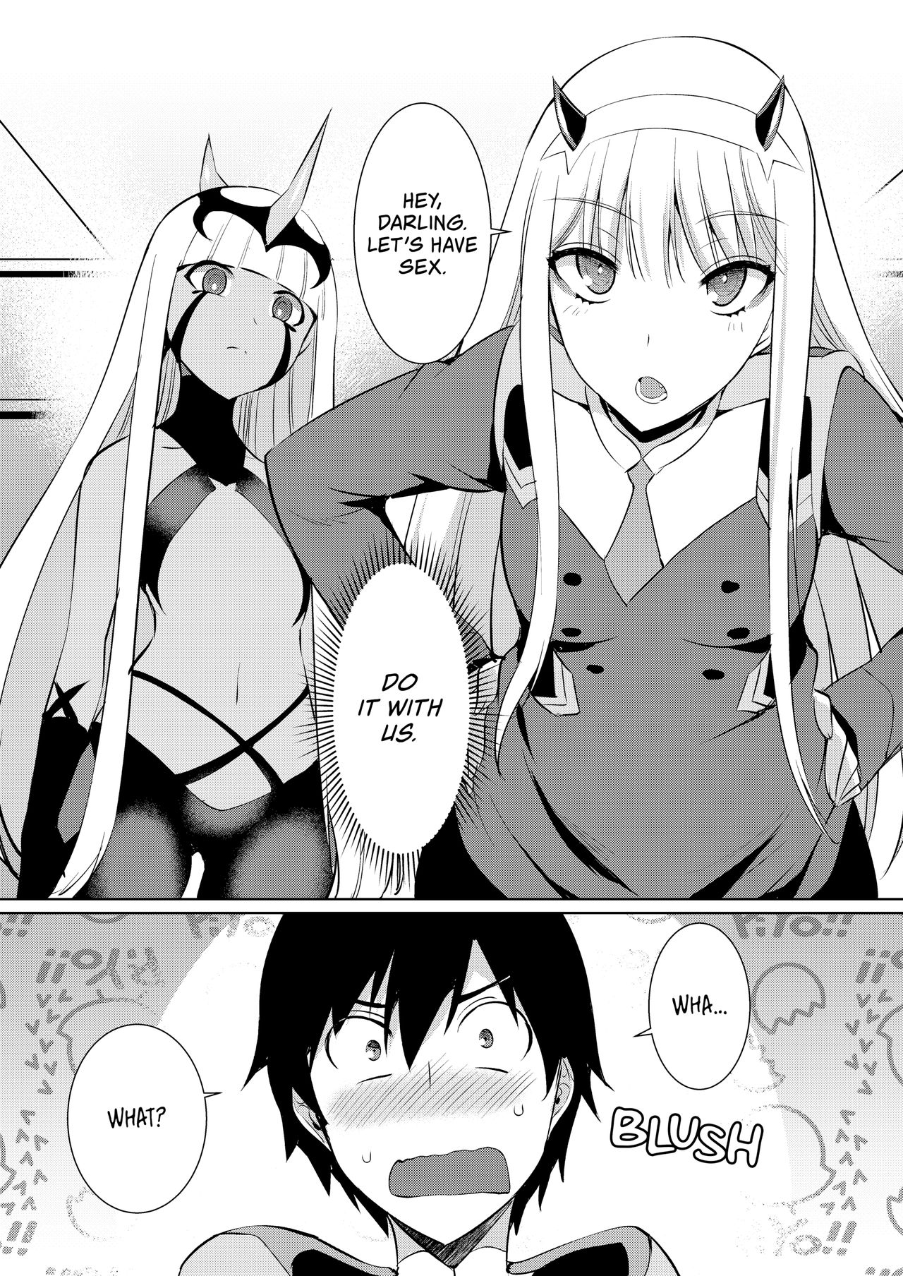 Darling in the One and Two - Hentai Manga