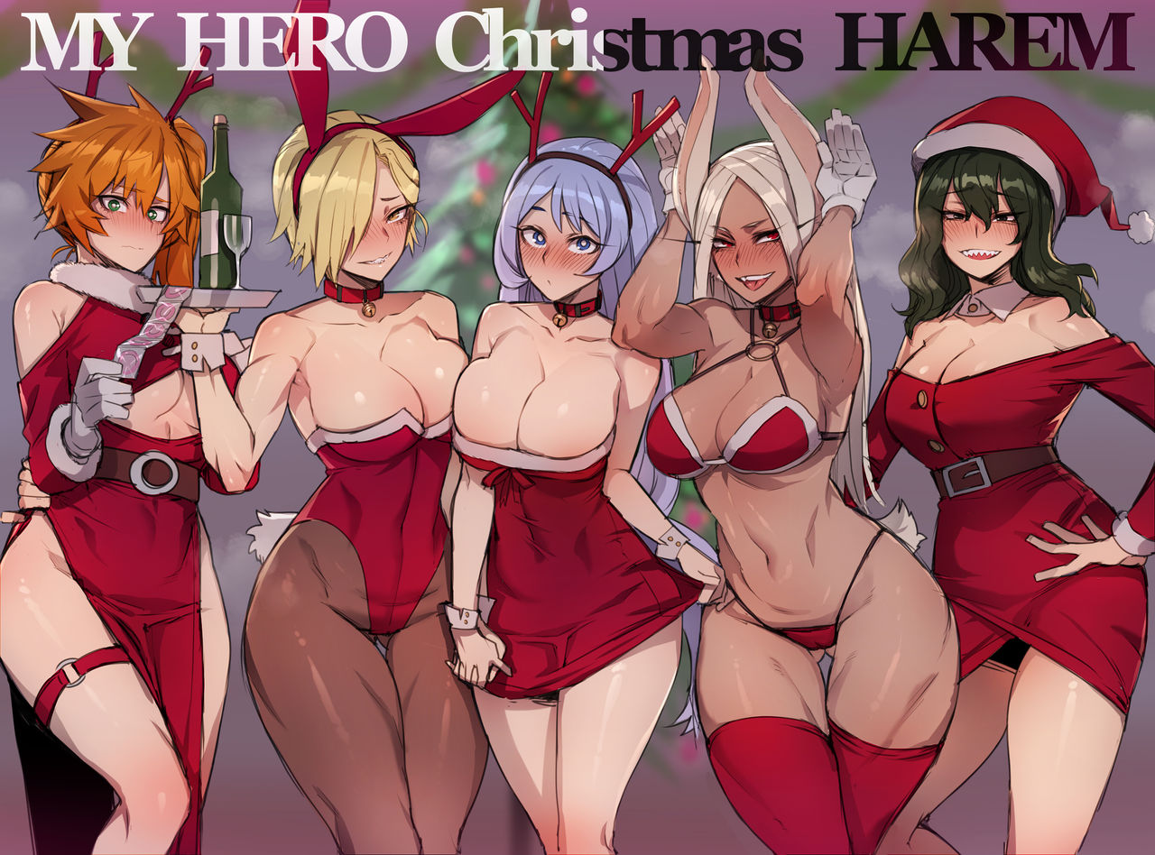 MY HERO Christmas HAREM - Hentai Manga