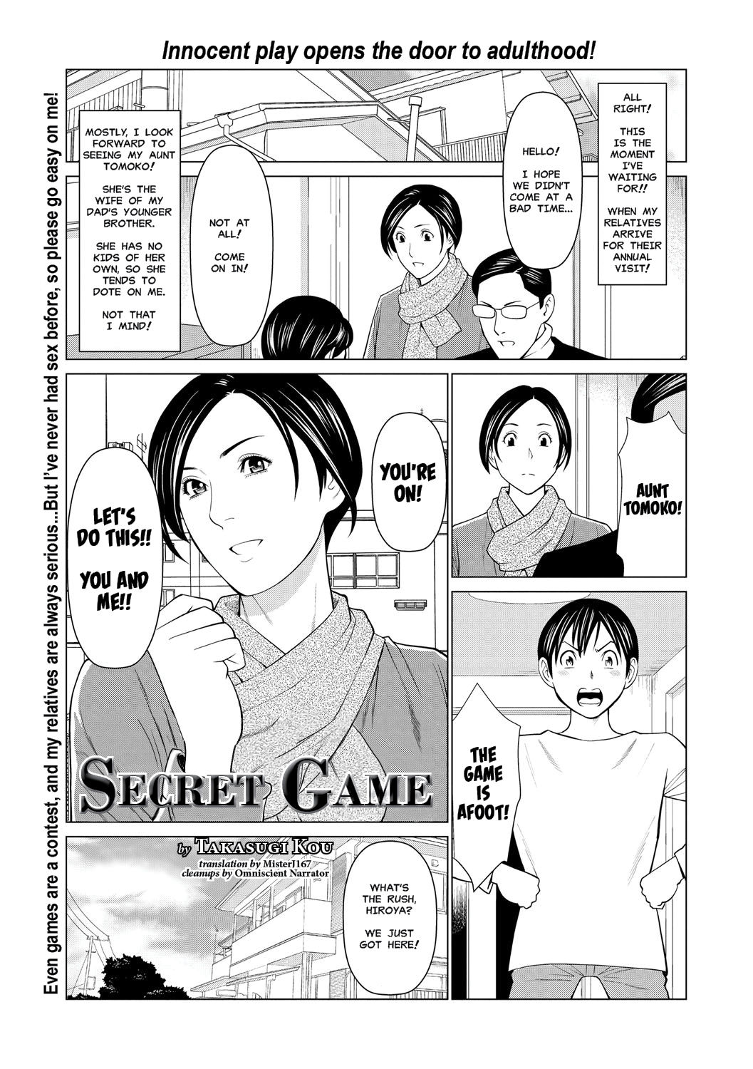 Himitsu no Shobu The Secret Game - Hentai Manga