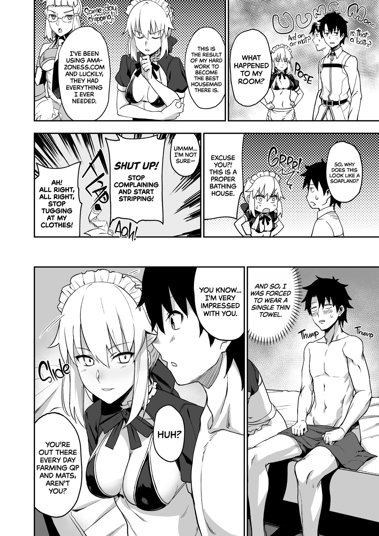 Chaldea Soap SSSkyuu Gohoushi Maid Chaldea Soaplands Premium Maid - Hentai  Manga