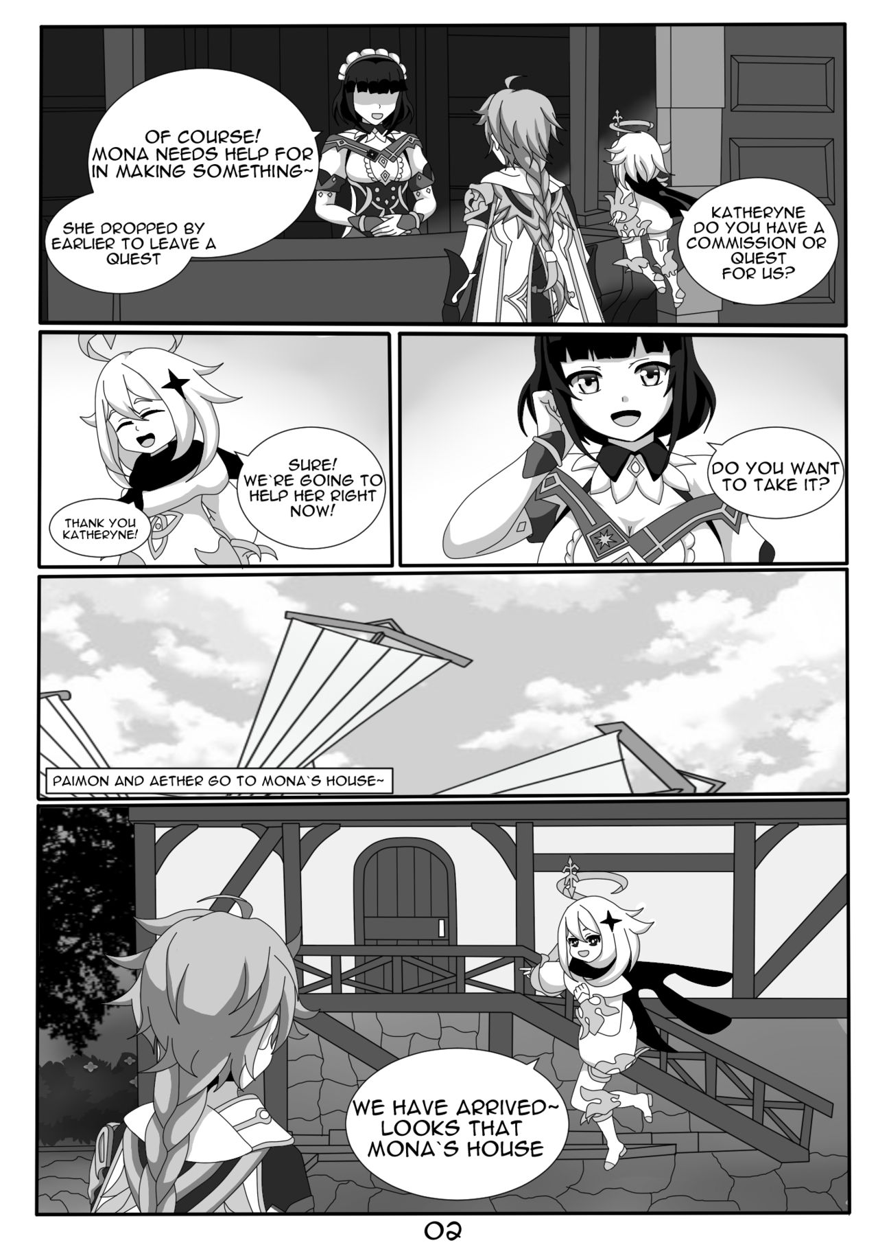 Quest Impact - Hentai Manga