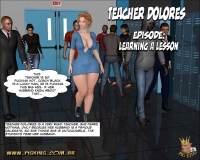 teacher dolores - learning a lesson porn comics